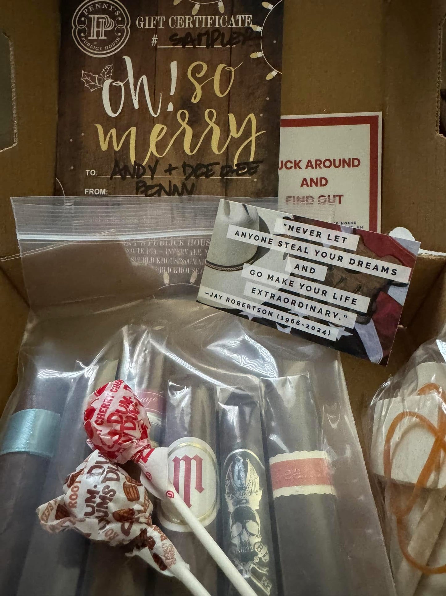 February’s Culper Cigar Sampler