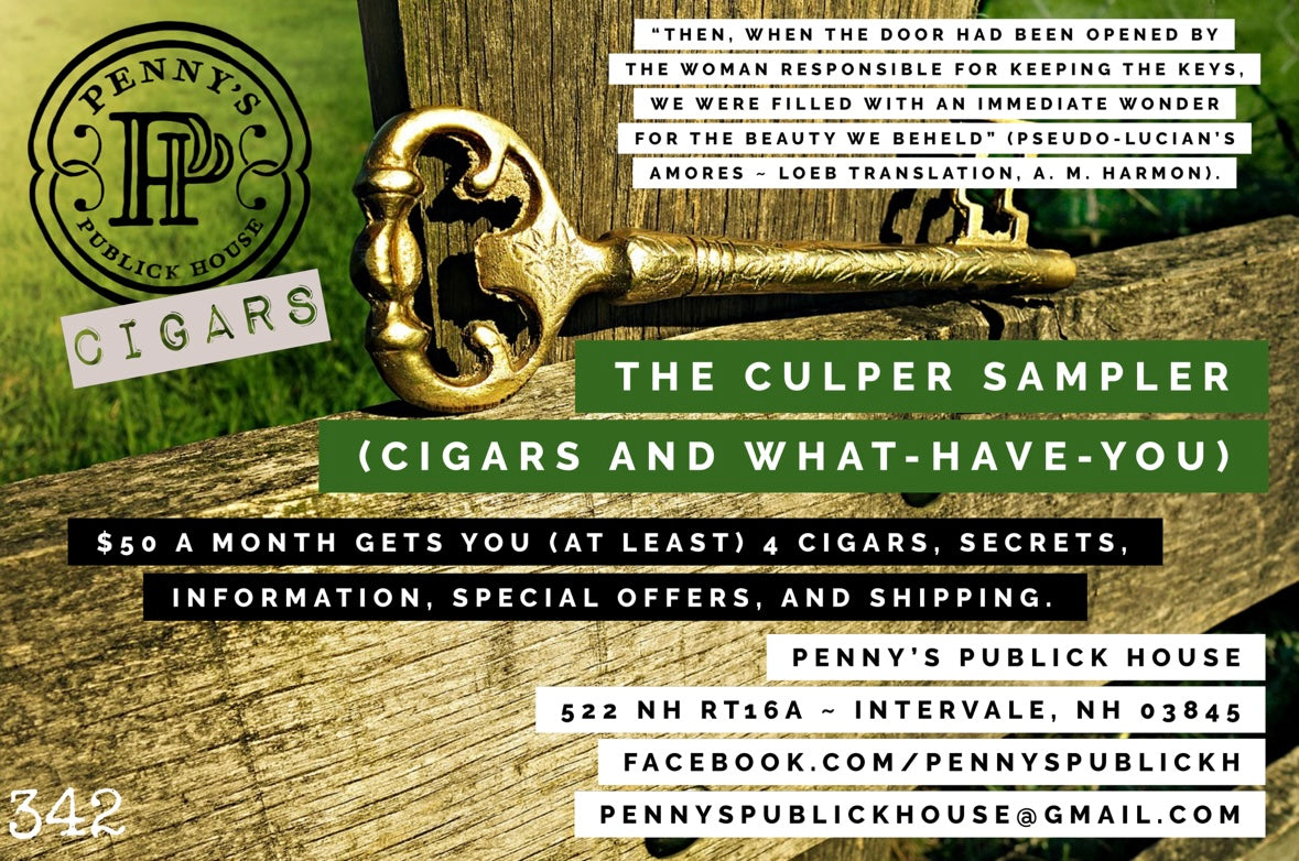 Six months of the Culper cigar sampler