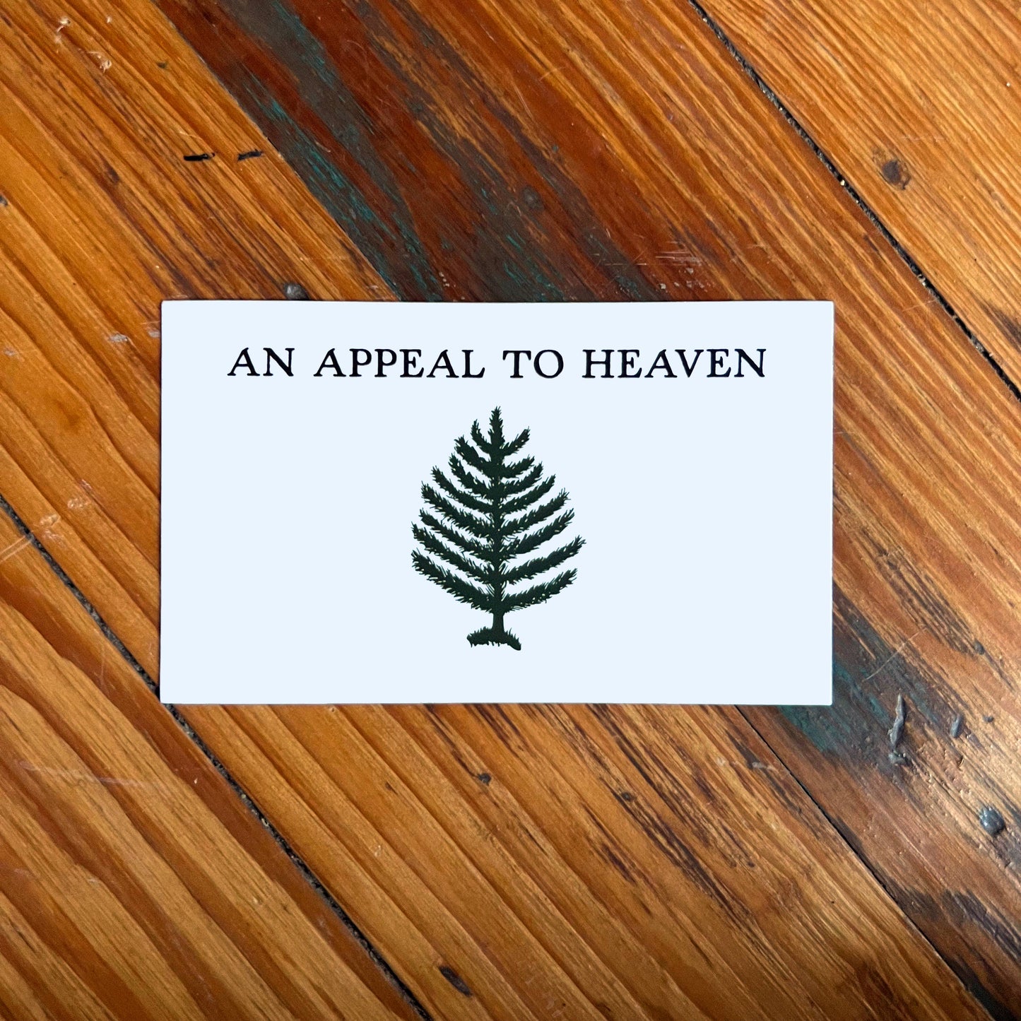 An Appeal to Heaven Flag Sticker ~ Made in USA