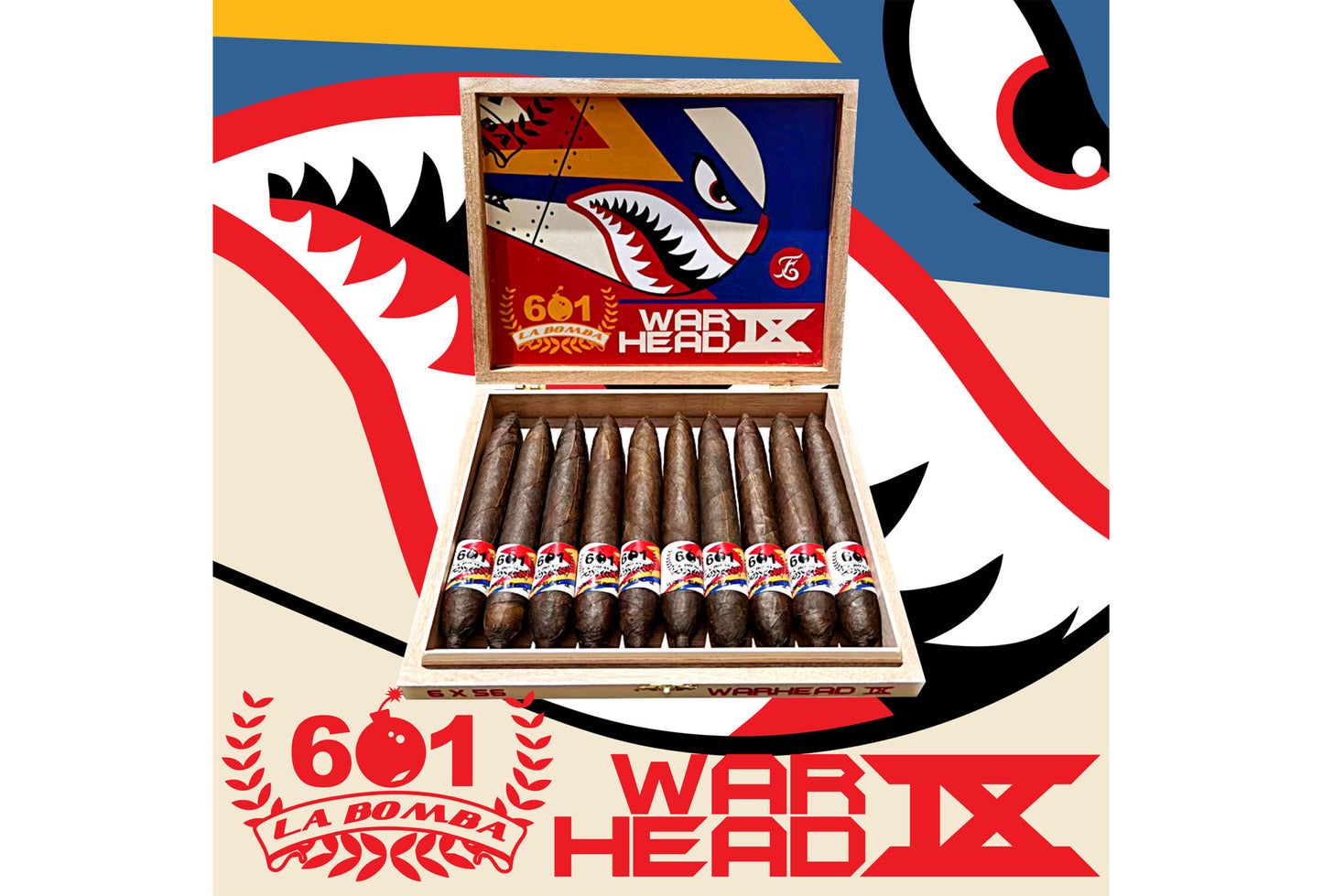 Espinosa 601 La Bomba Warhead IX (2023) ~ Sealed box of 10