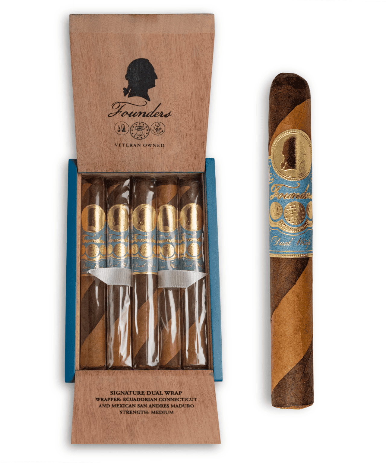 Founders Cigars Signature Dual Wrap