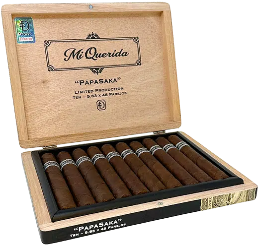 Dunbarton Tobacco & Trust Mi Querida Black Papa Saka ~ Sealed box